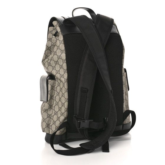 GUCCI || Soft GG Supreme Backpack Beige - FASHION MYST 