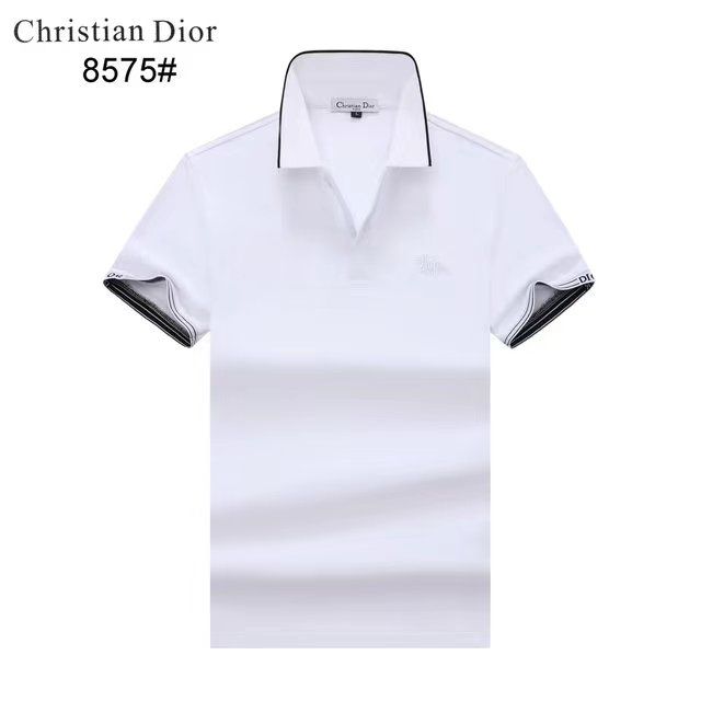 CHRISTIAN DIOR || Polo T-Shirt With Embroidered Logo - FASHION MYST 