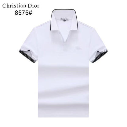 CHRISTIAN DIOR || Polo T-Shirt With Embroidered Logo - FASHION MYST 