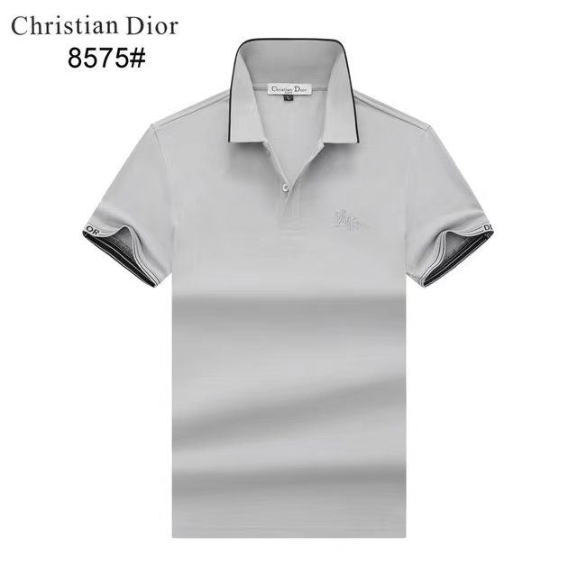 CHRISTIAN DIOR || Polo T-Shirt With Embroidered Logo - FASHION MYST 