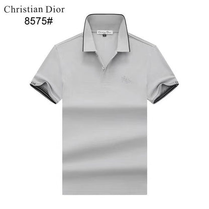 CHRISTIAN DIOR || Polo T-Shirt With Embroidered Logo - FASHION MYST 