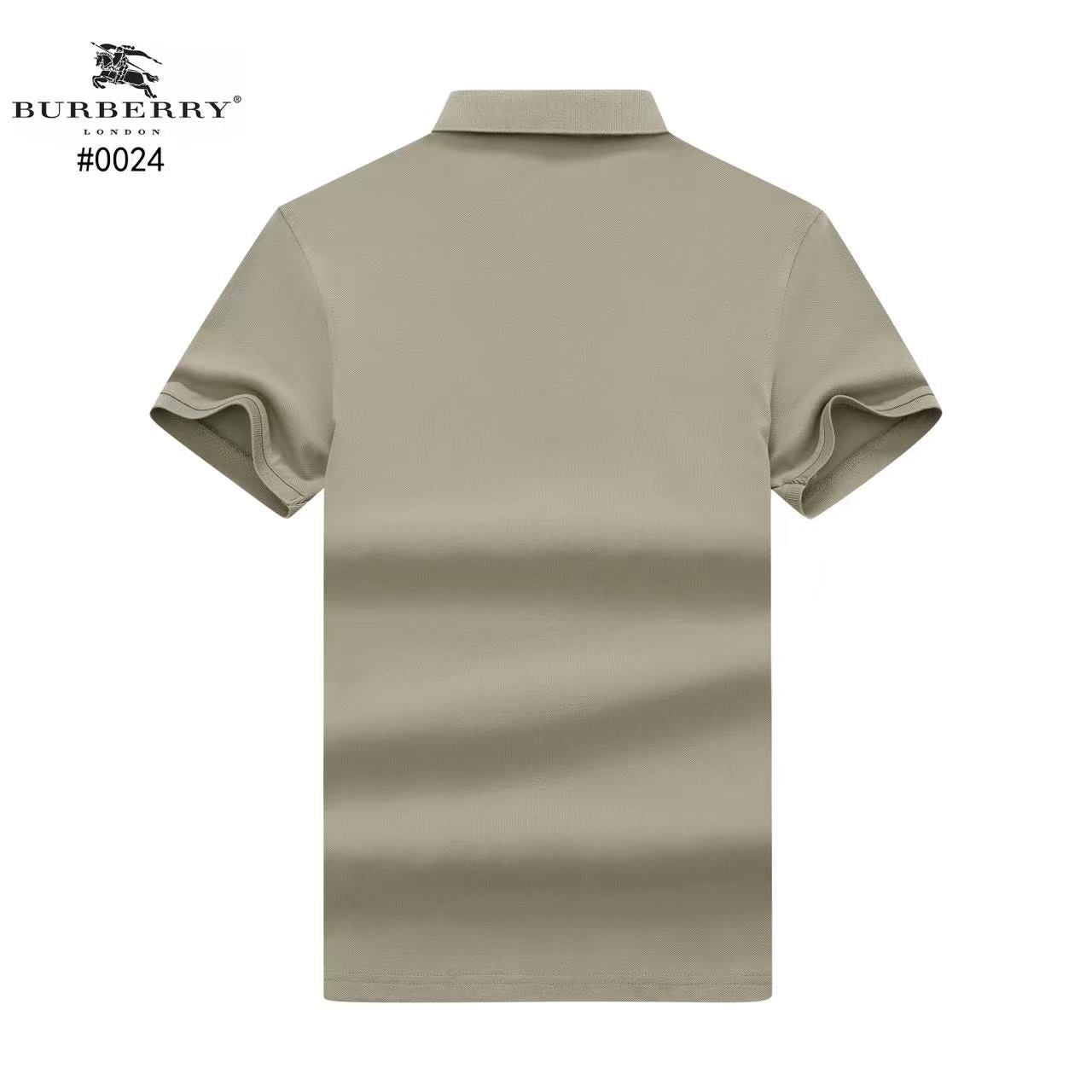 BURBERRY ||Mens Polo Neck Checked Print Cotton T-Shirt - FASHION MYST 