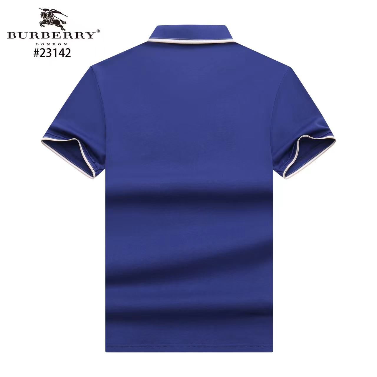 BURBERRY || Stretch Piquet Polo T-Shirt For Men - FASHION MYST 