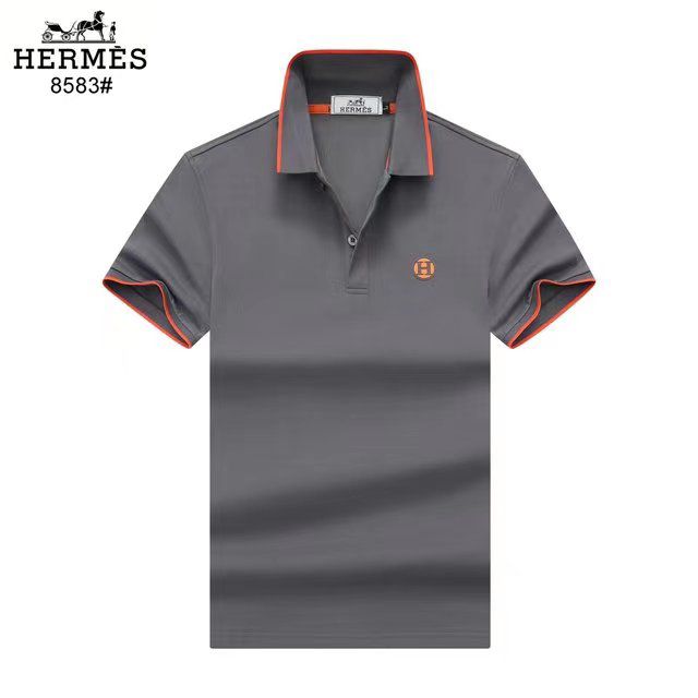 HERMES || "Piqures Sellier" Polo T-Shirt For Men - FASHION MYST 