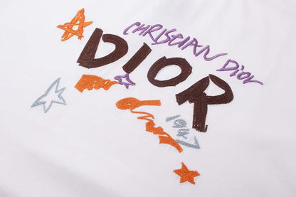 CHRISTIAN DIOR || Trendy New Style Letter Pattern T-Shirt Men Women Same Style - FASHION MYST 