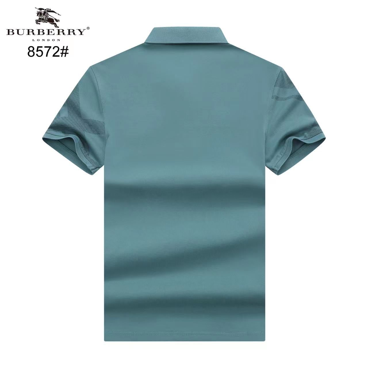 BURBERRY || Enginereed Checks Printed Polo T-Shirt - FASHION MYST 