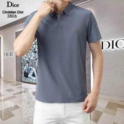 CHRISTIAN DIOR || Cotton Pique Polo T-Shirt - FASHION MYST 