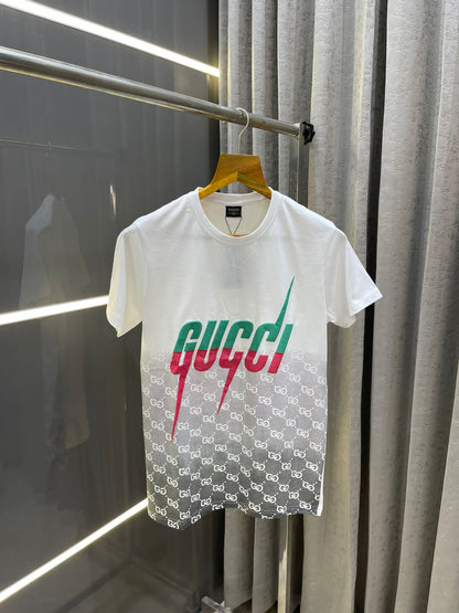 GUCCI || PREMIUM SHADOW PRINT LOGO T-SHIRT - FASHION MYST 