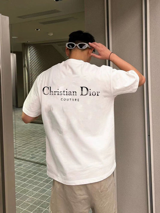 CHRISTIAN DIOR || CHRISTIAN DIOR COUTURE RELAXED-FIT T-SHIRT - FASHION MYST 