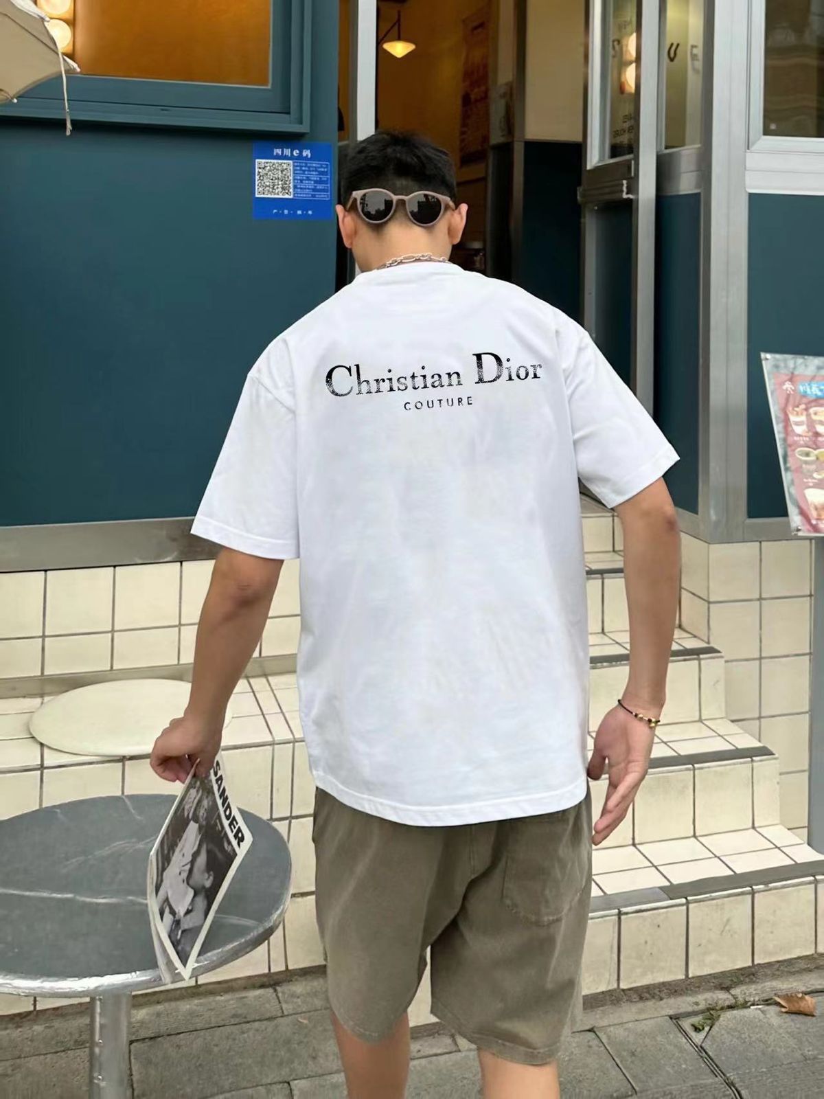 CHRISTIAN DIOR || CHRISTIAN DIOR COUTURE RELAXED-FIT T-SHIRT - FASHION MYST 