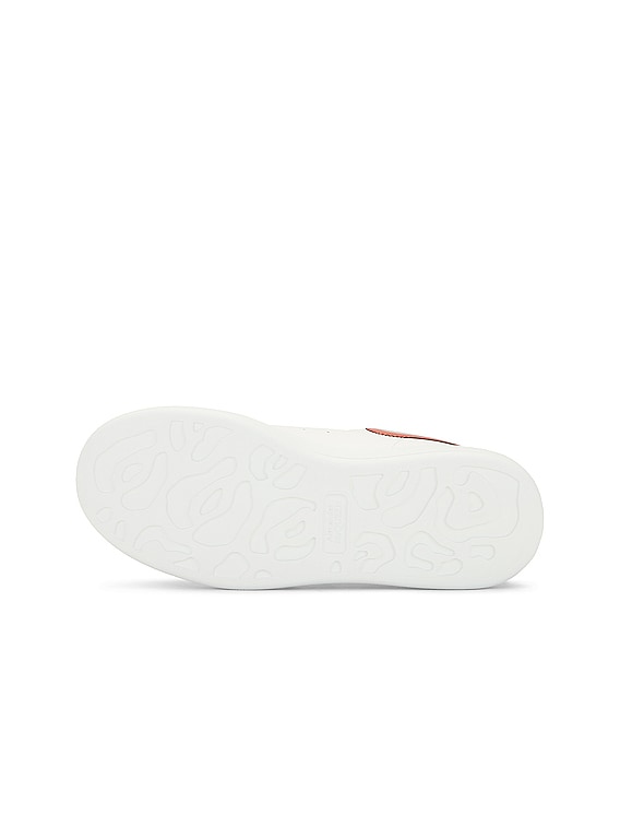 Alexander McQueen || Oversized Sneaker 'White Silver Welsh Red' - FASHION MYST 