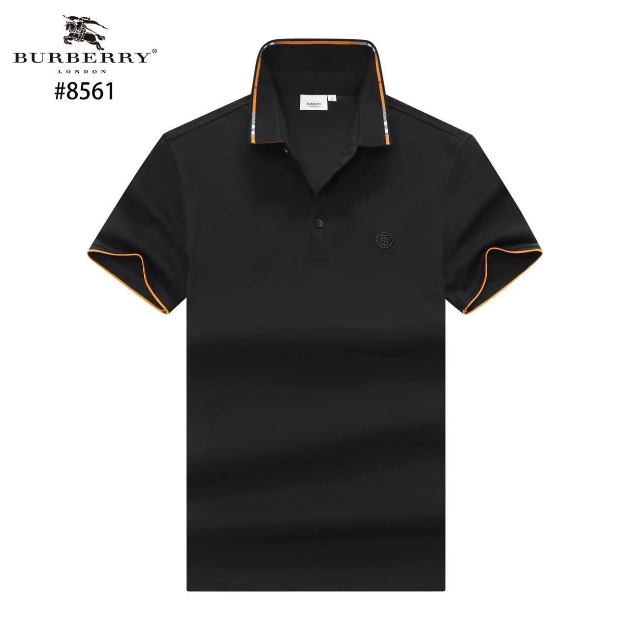 BURBERRY || Tops Luxury High quality Brand T-Shirts Polo Logo Short Sleeves - FASHION MYST 