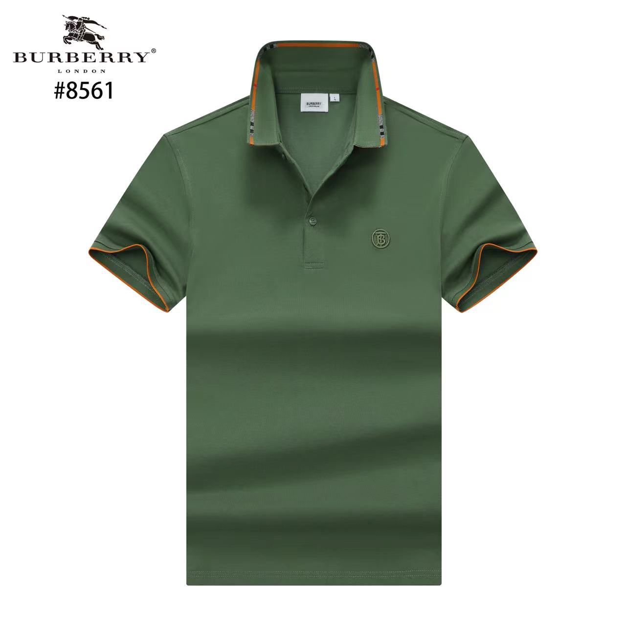 BURBERRY || Tops Luxury High quality Brand T-Shirts Polo Logo Short Sleeves - FASHION MYST 