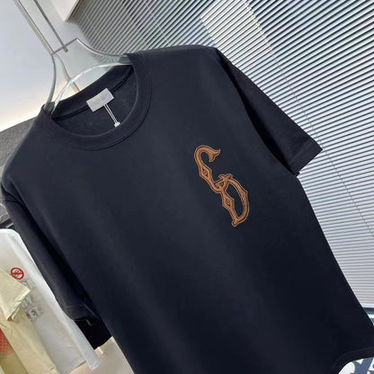 CHRISTIAN DIOR || Emerson CD Logo Tee Black - FASHION MYST 