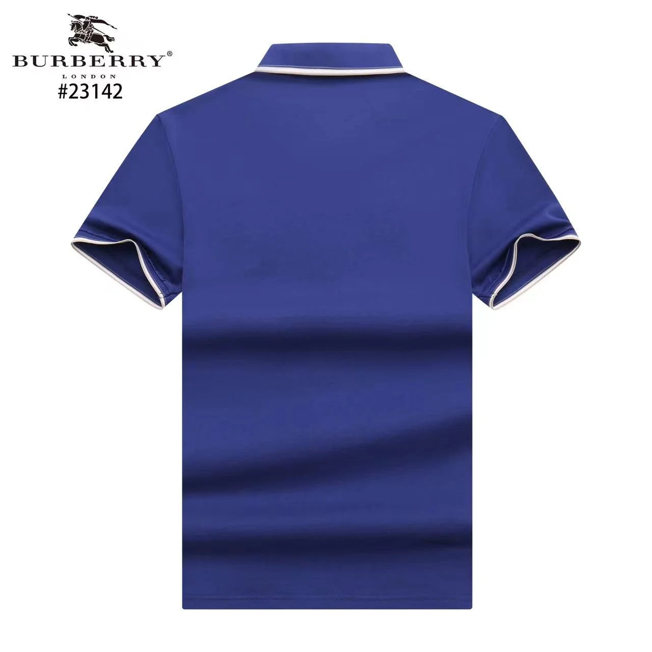 BURBERRY || Camberwell Contrast-Trim Cotton Piqué Polo T-Shirt - FASHION MYST 