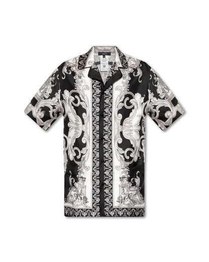 VERSACE || Baroque Short-Sleeved Shirt - FASHION MYST 