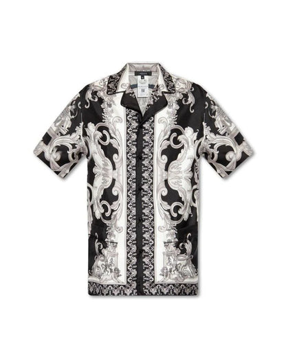 VERSACE || Baroque Short-Sleeved Shirt - FASHION MYST 