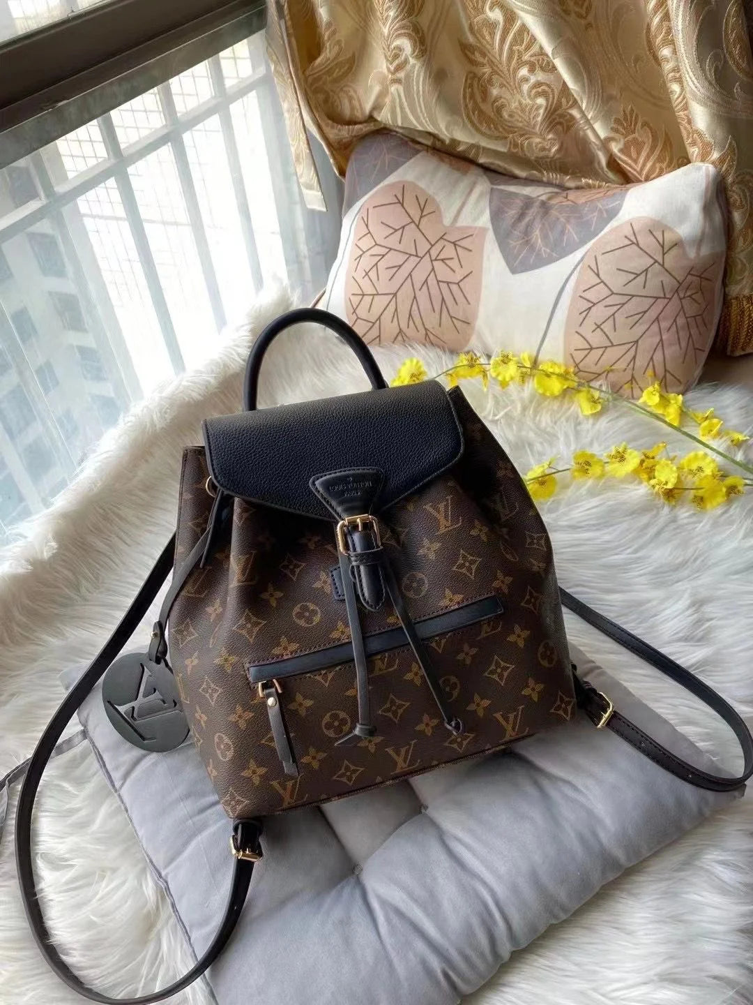 Louis Vuitton Montsouris Ladies Backpack - FASHION MYST 