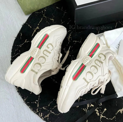 GUCCI || Rhyton Low Top Sneakers - FASHION MYST 