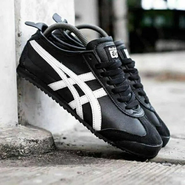 Onitsuka Tiger Mexico 66 Black White - FASHION MYST 