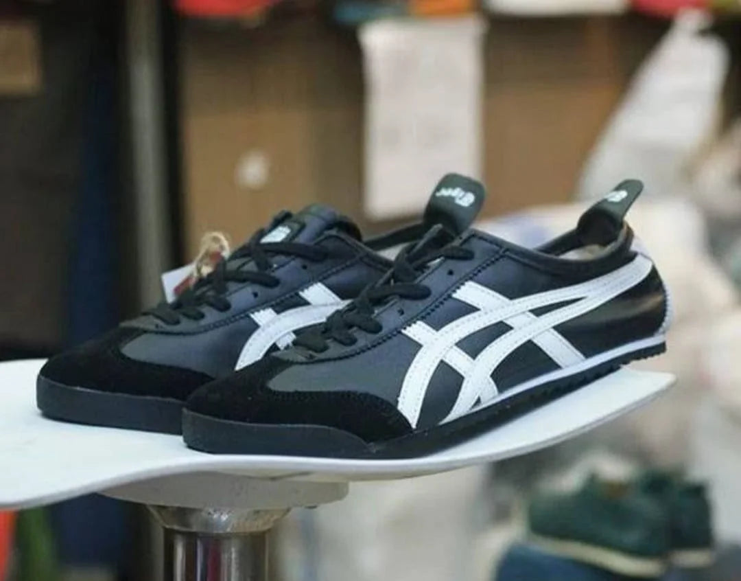 Onitsuka Tiger Mexico 66 Black White - FASHION MYST 