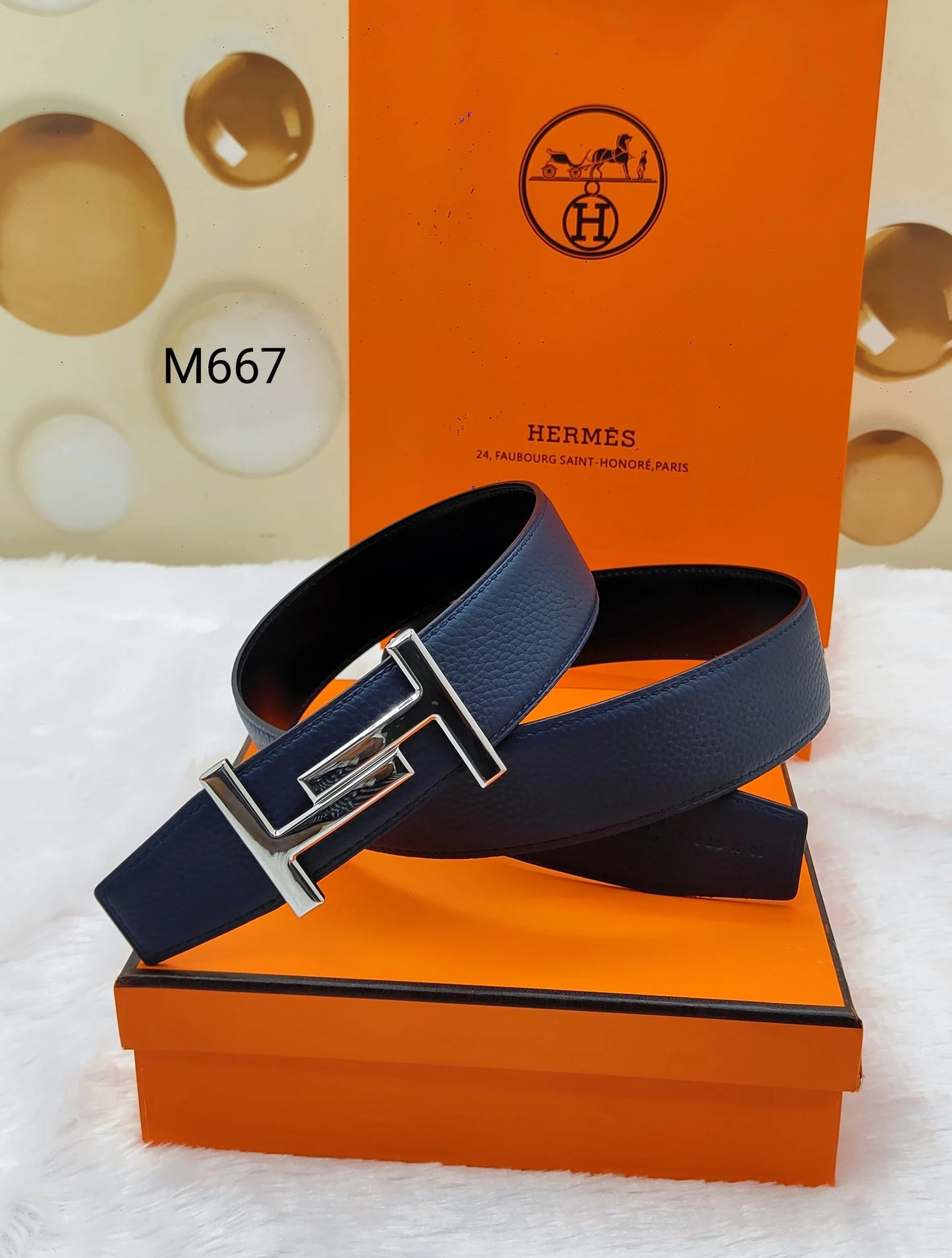 HERMES || Reversible Constance Belt - FASHION MYST 