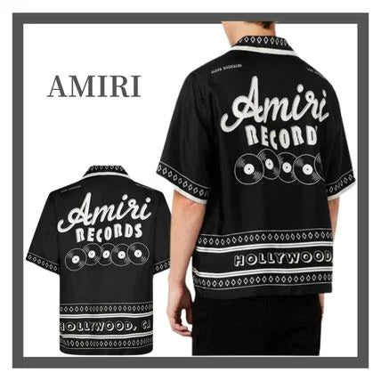 AMIRI || Amiri Records Silk Shirt - FASHION MYST 