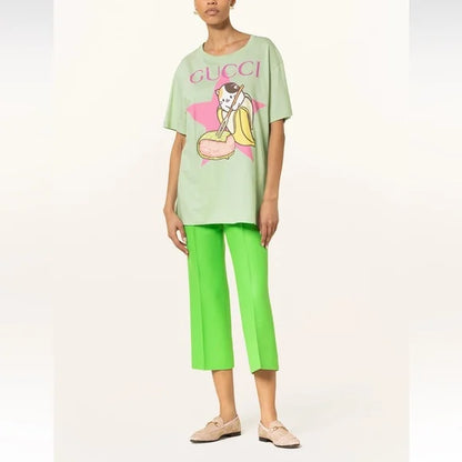 GUCCI || X Bananya G-Loved T-Shirt Mint - FASHION MYST 