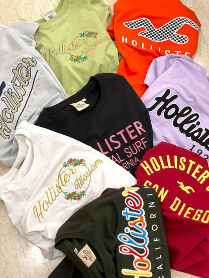 HOLLISTER || Premium Quality Womens Tees - FASHION MYST 