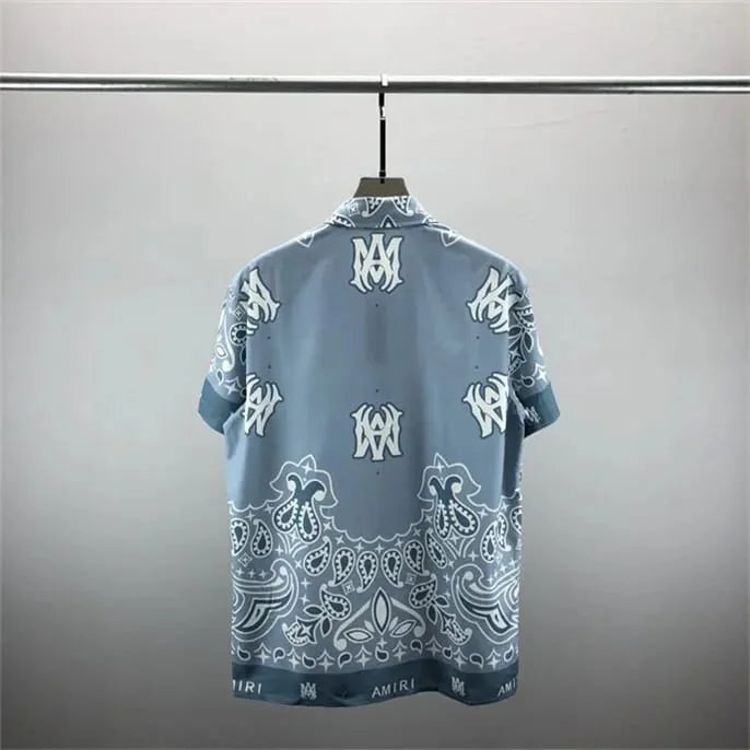 AMIRI || Tapestry Bandana Print Shirt - FASHION MYST 