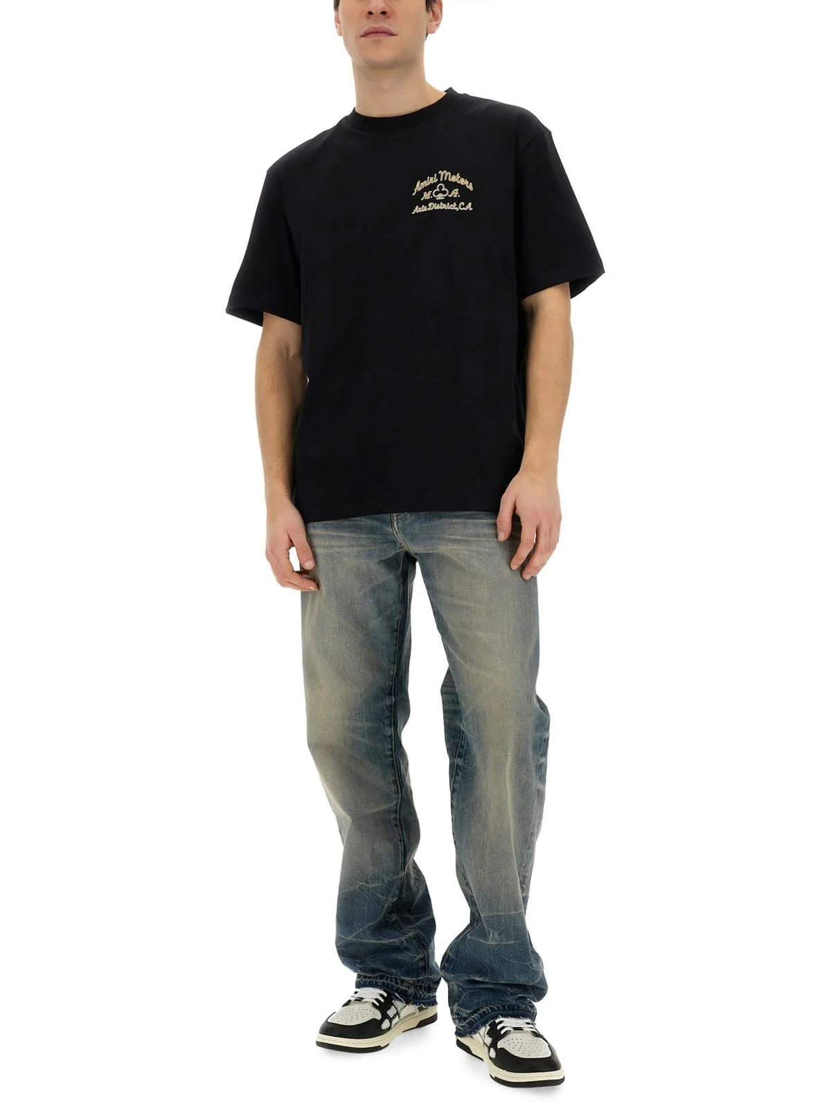 AMIRI || Men's Black Motors T-Shirt – FASHION MYST AMIRI || Men's Black Motors T-Shirt – FASHION MYST