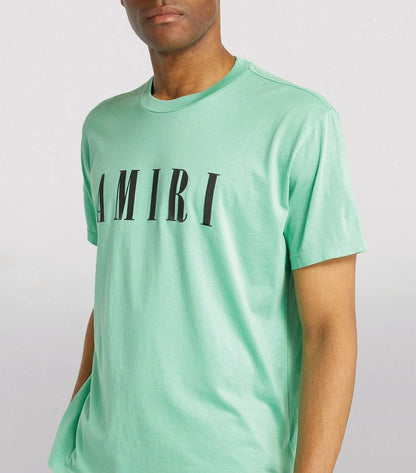 AMIRI || Green Core Logo T-Shirt - FASHION MYST 