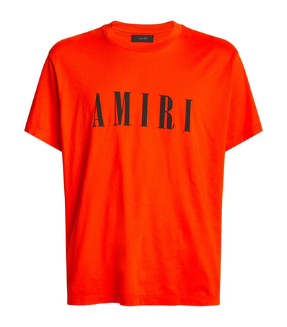 AMIRI || Orange Core Logo T-Shirt - FASHION MYST 