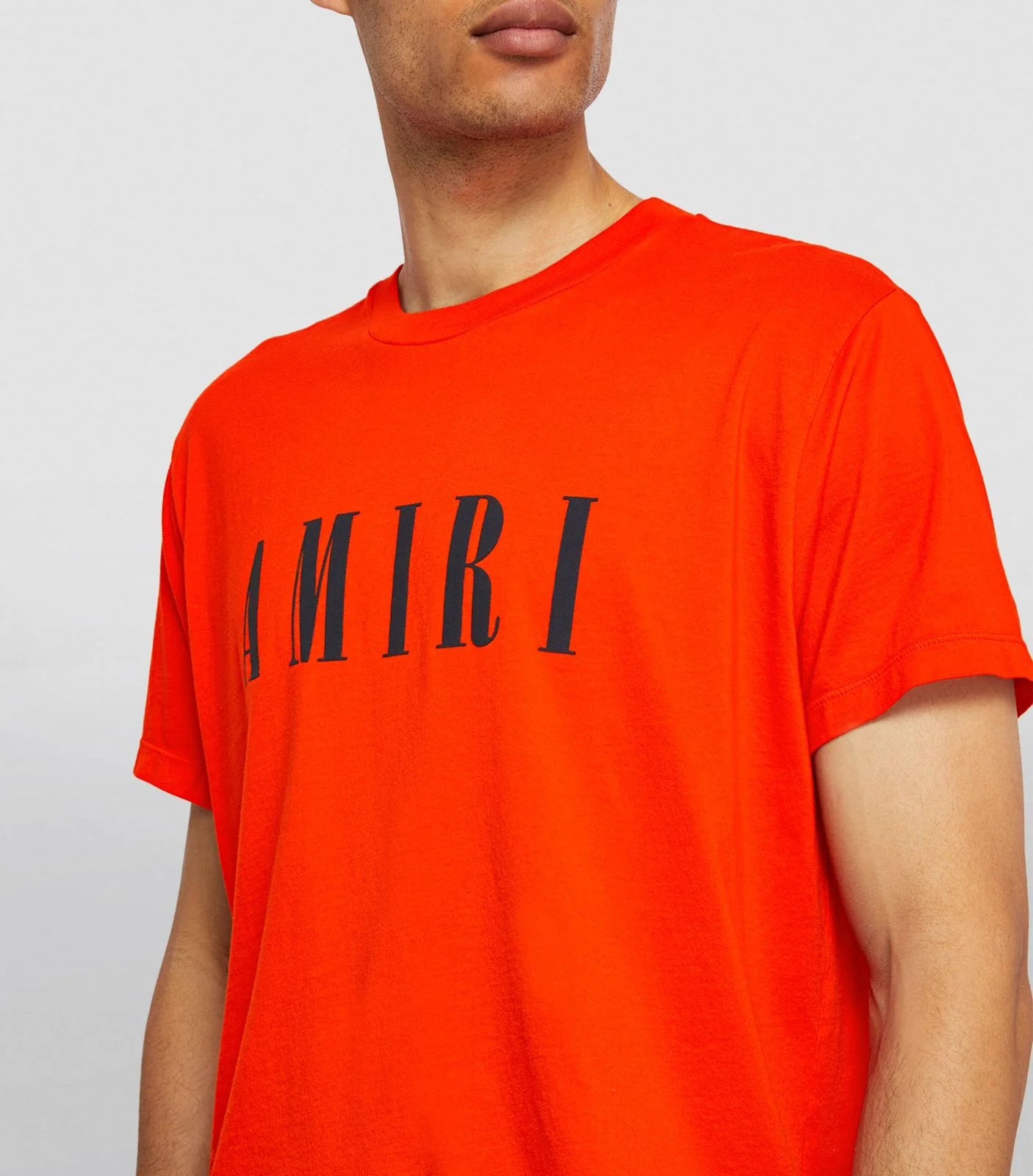 AMIRI || Orange Core Logo T-Shirt - FASHION MYST 