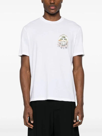 AMIRI || Cherub printed cotton T-shirt / White - FASHION MYST 