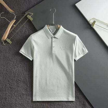 BOTTEGA || Slim-Fit Cotton-Piqué Polo Shirt - FASHION MYST 