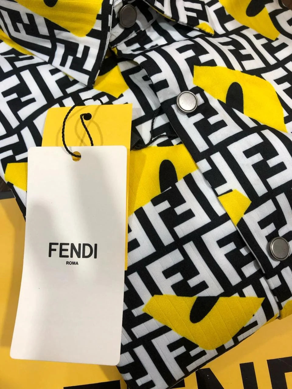 FENDI || Men’s Signature FF monogram Shirt - FASHION MYST 