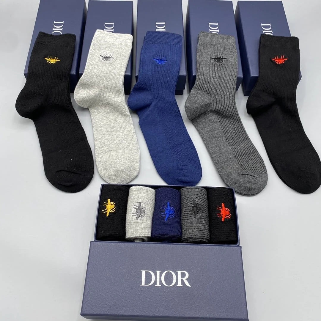 Dior monogram socks hotsell