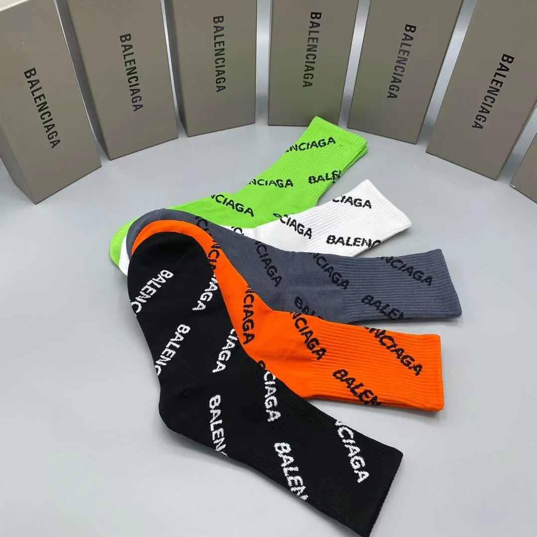 BALENCIAGA || Pack Calcetines Blenciaga Logo Socks – FASHION MYST