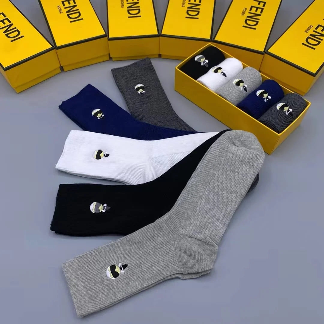 Fendi mens socks hot sale