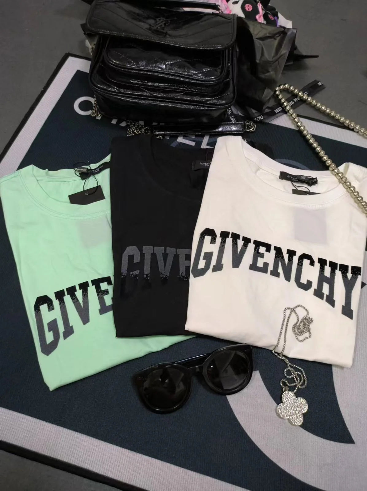 GIVENCHY || Logo-Print Cotton T-Shirt For Girls - FASHION MYST 