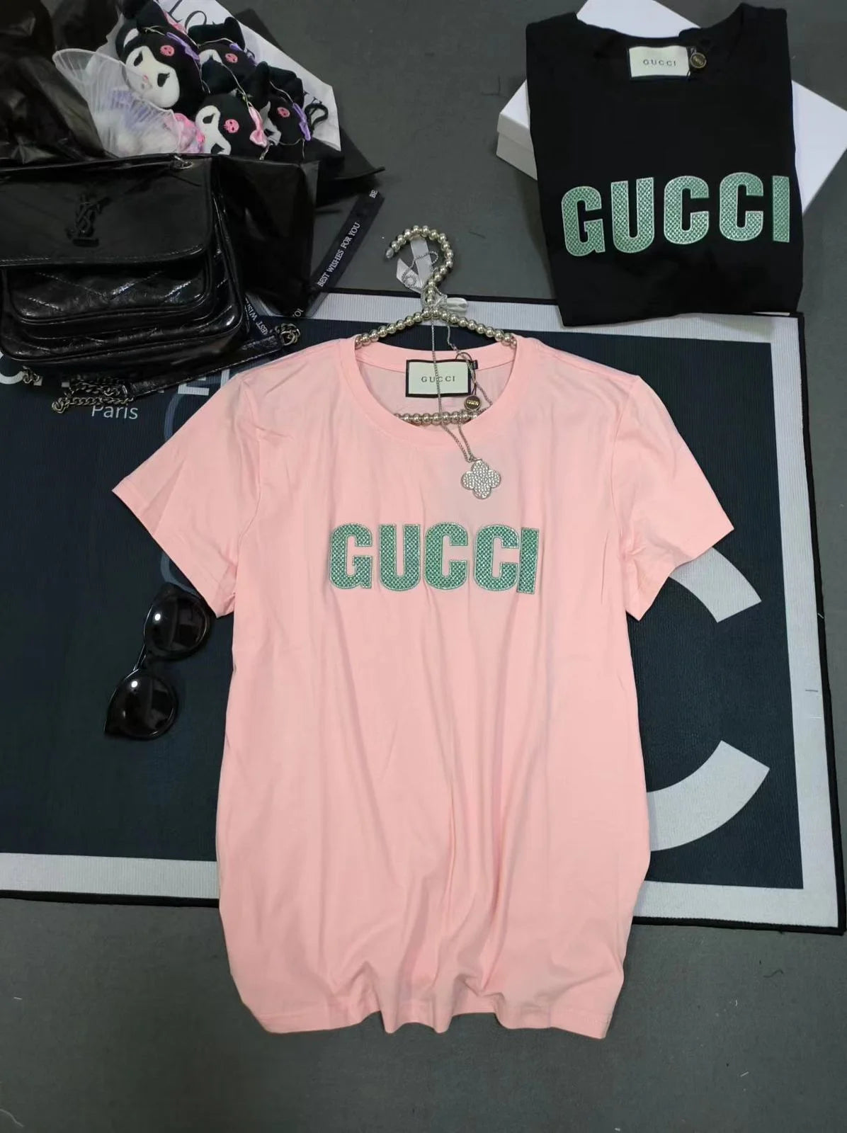 GUCCI || Cotton jersey short sleeved T-shirt For Girls - FASHION MYST 