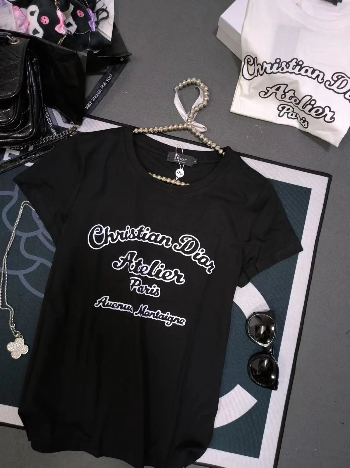 CHRISTIAN DIOR || Relaxed-Fit Christian Dior Atelier Paris Logo T