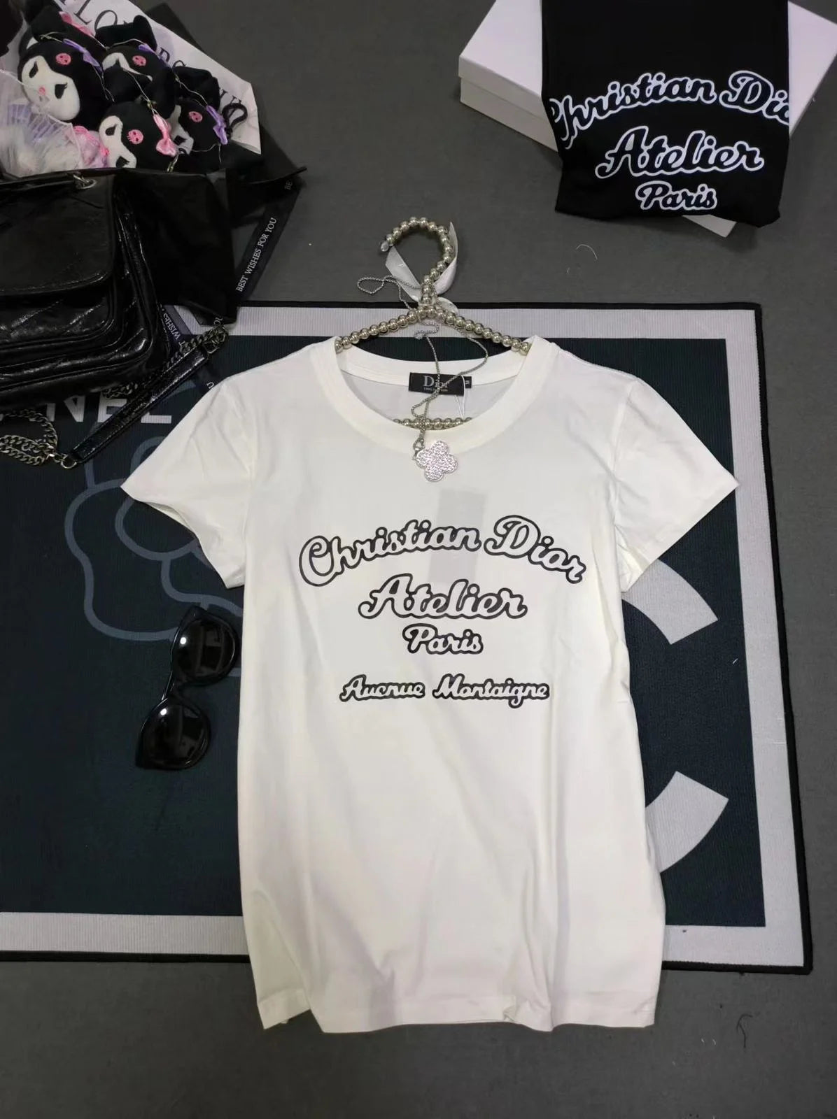 CHRISTIAN DIOR || Relaxed-Fit Christian Dior Atelier Paris Logo T