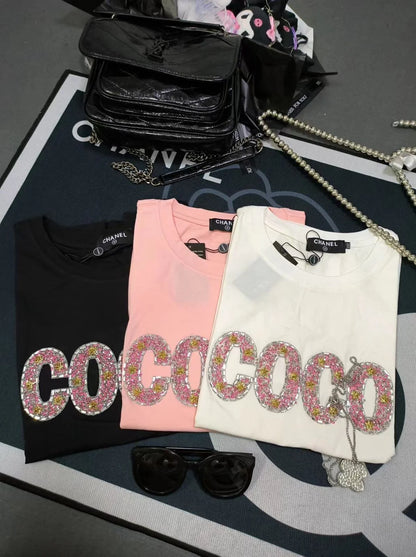 CHANEL || Coco- Cartel T-Shirt For Girls - FASHION MYST 