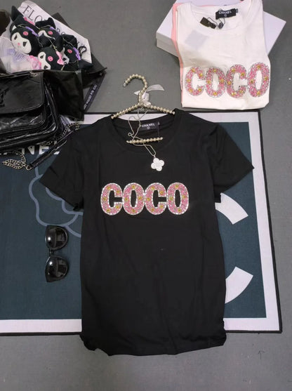 CHANEL || Coco- Cartel T-Shirt For Girls - FASHION MYST 