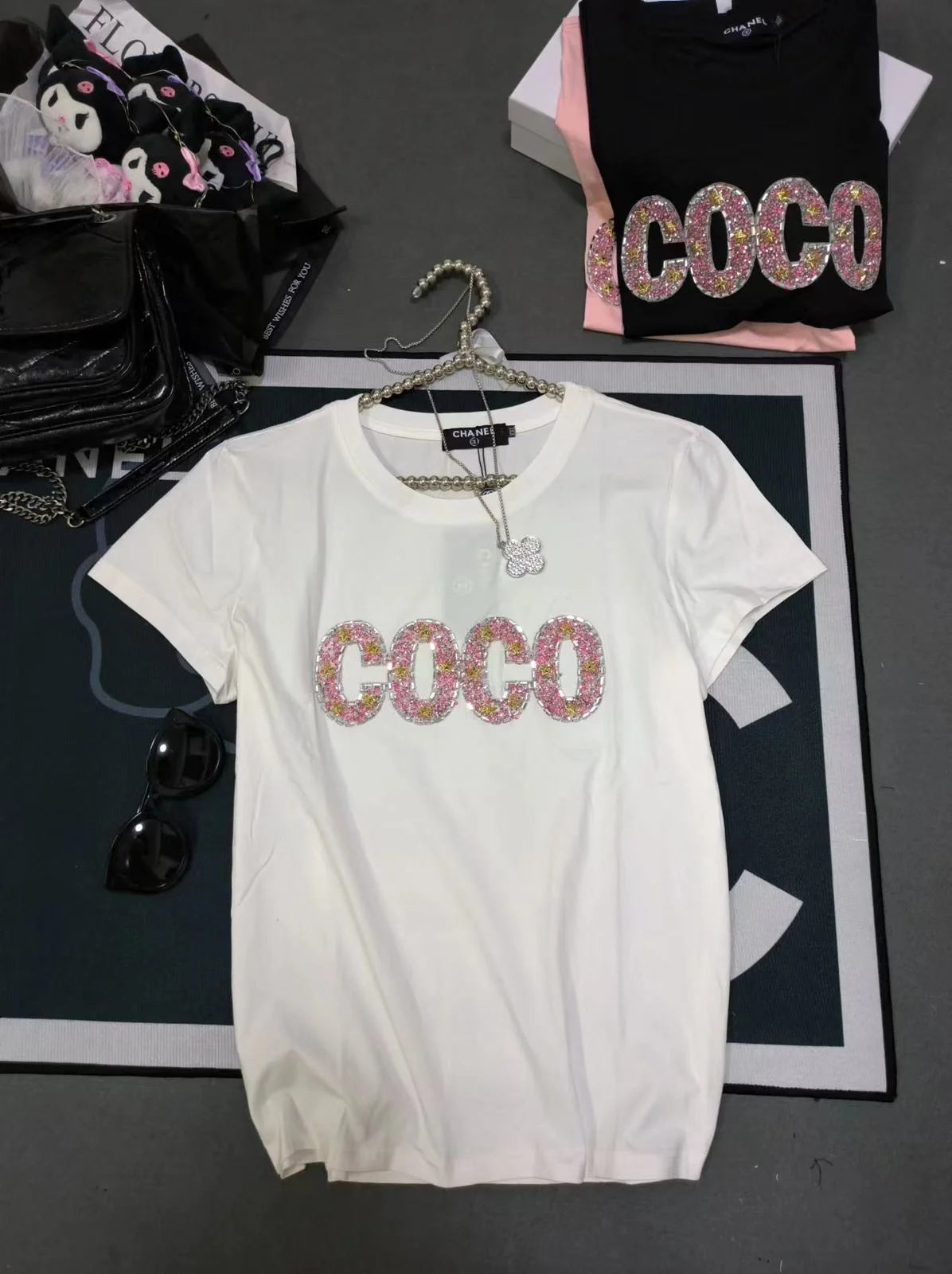 CHANEL || Coco- Cartel T-Shirt For Girls - FASHION MYST 