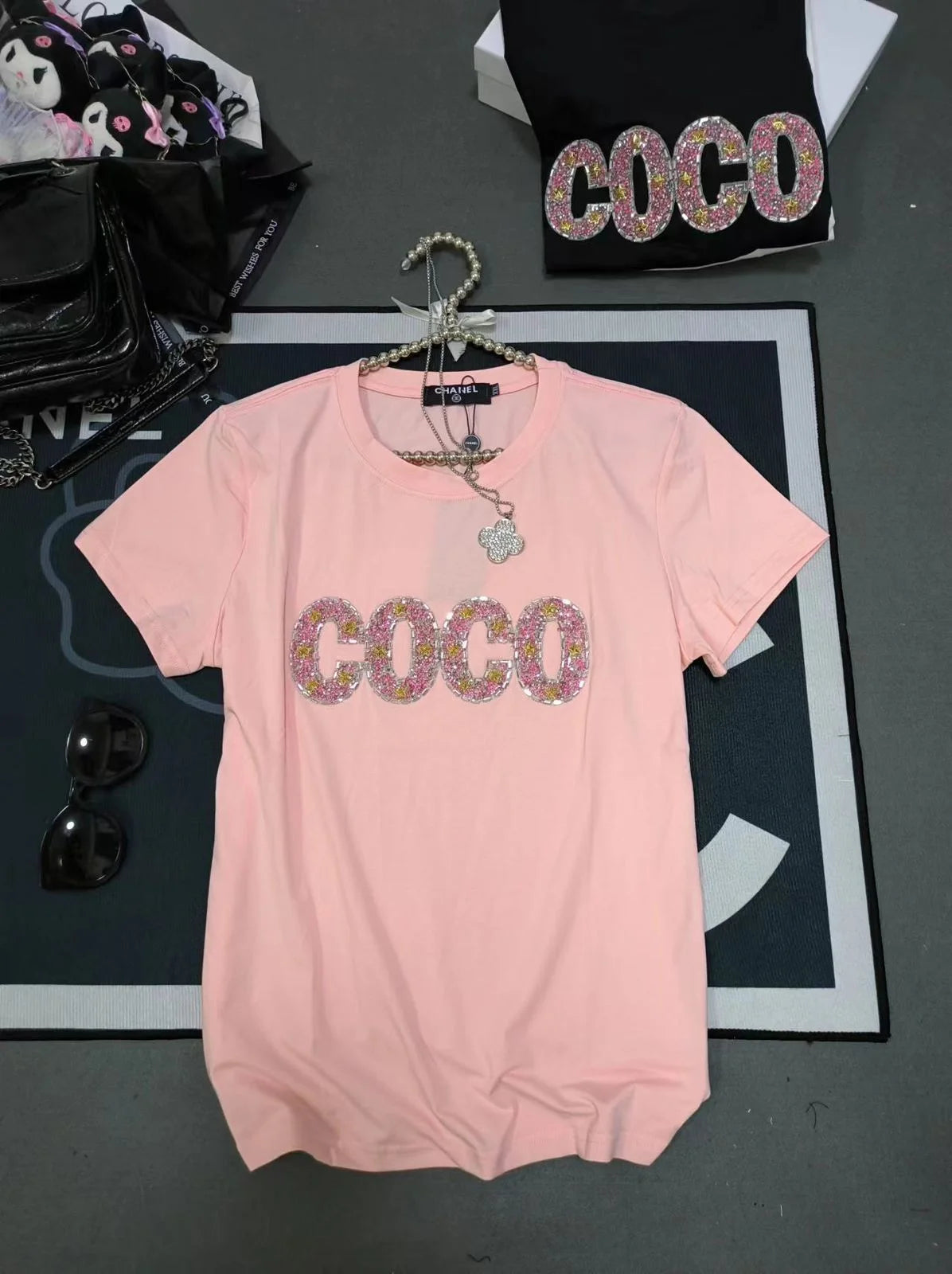 CHANEL || Coco- Cartel T-Shirt For Girls - FASHION MYST 