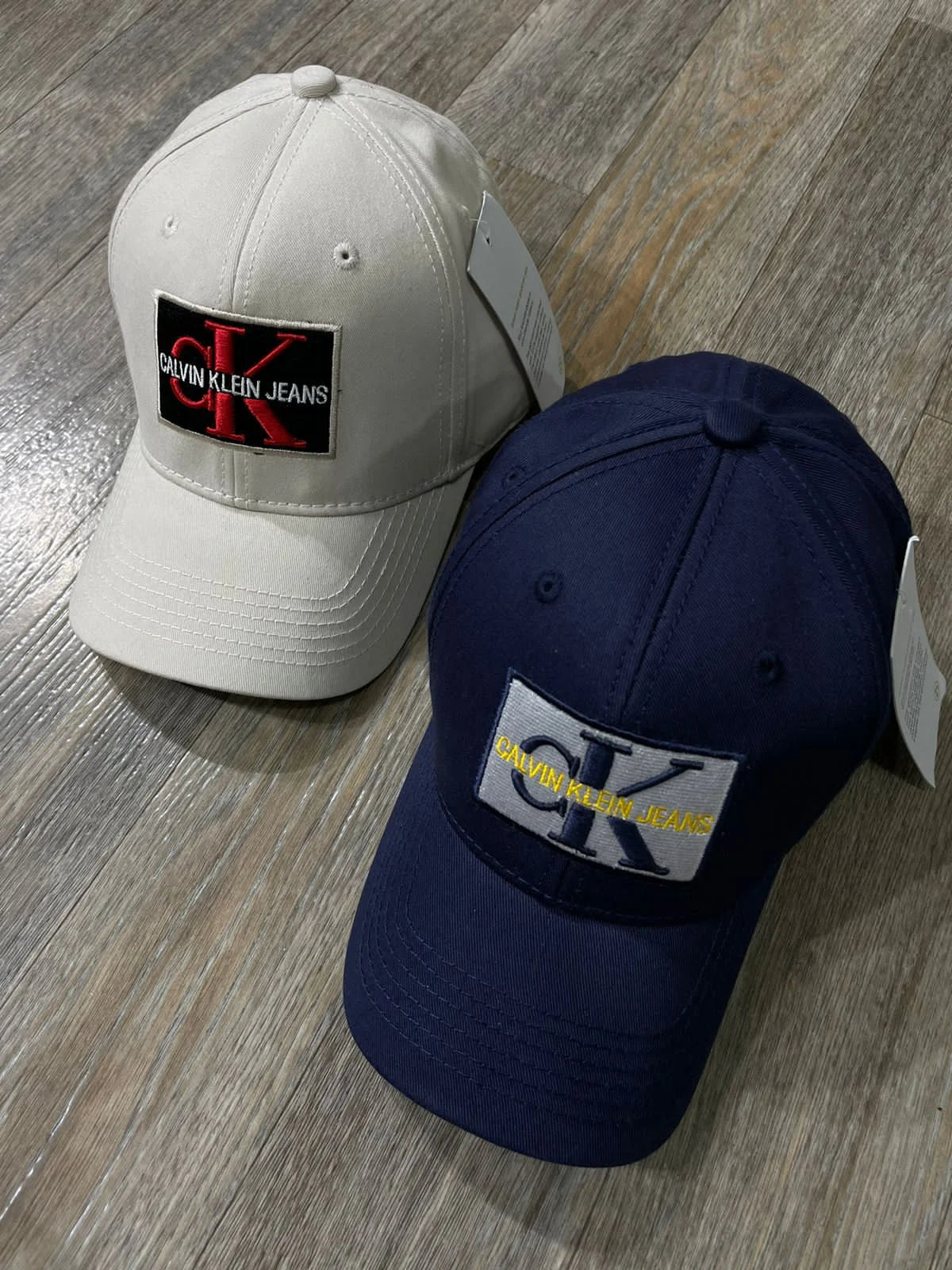 CALVIN KLEIN JEANS || CK Logo Cotton Baseball Cap - FASHION MYST 