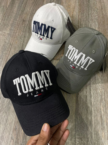 TOMMY HILFIGER || Tonal Logo Embroidery Cap - FASHION MYST 